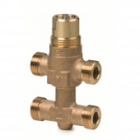 3-ходовый резьбовой клапан c байпасом Siemens VMP459.10-1